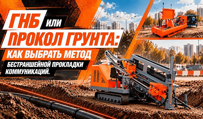 ГНБ или прокол грунта: как выбрать метод бестраншейной прокладки коммуникаций